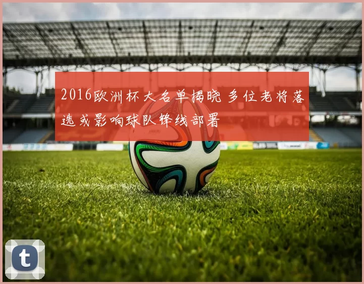 2016欧洲杯大名单揭晓 多位老将落选或影响球队锋线部署