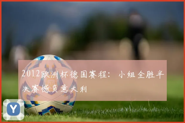 2012欧洲杯德国赛程：小组全胜半决赛憾负意大利